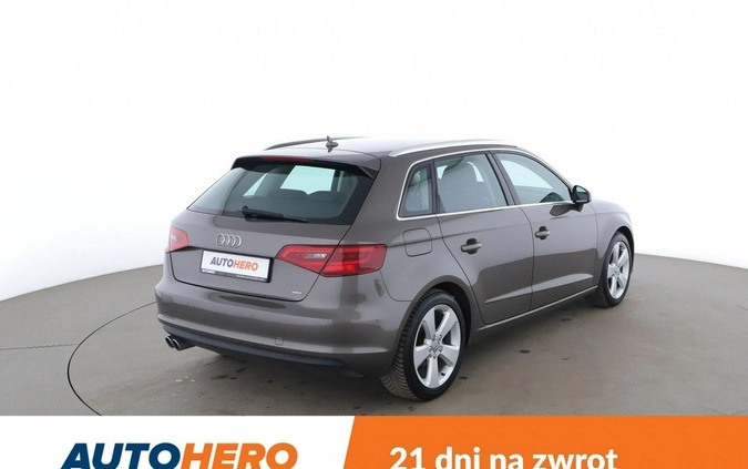 Audi A3 cena 62600 przebieg: 147127, rok produkcji 2014 z Suraż małe 301